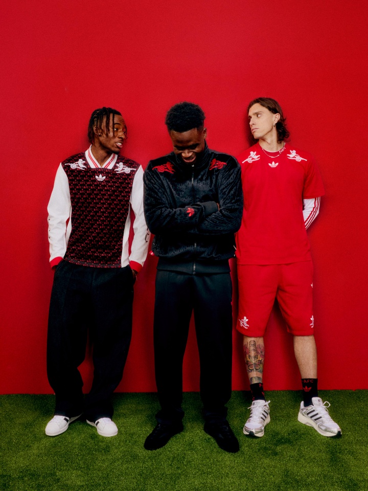 彩客网官网-阿森纳今日正式发布阿迪达斯x阿森纳xPlaces+Faces三方联名系列