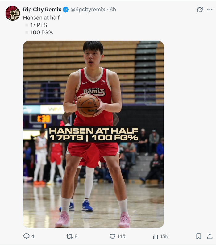 彩客网 官网-G联赛场均19+10!杨瀚森获赞中国约基奇 美球迷不满斯普利特冷遇|快船|提亚哥-斯普利特|尼古拉-约基奇|休斯敦火箭队|洛杉矶快船队_新浪体育_新浪新闻